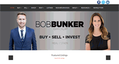 Desktop Screenshot of bobbunkerhomes.com